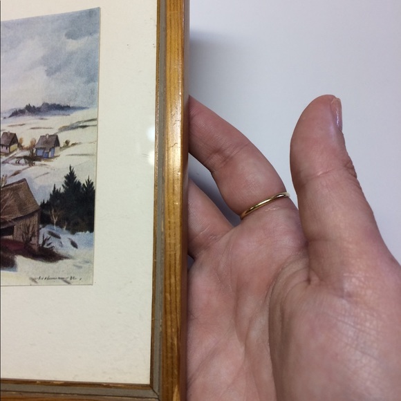 Original Miniature”Altes Hammerwerk Im Erzgebirge” - Picture 3 of 4